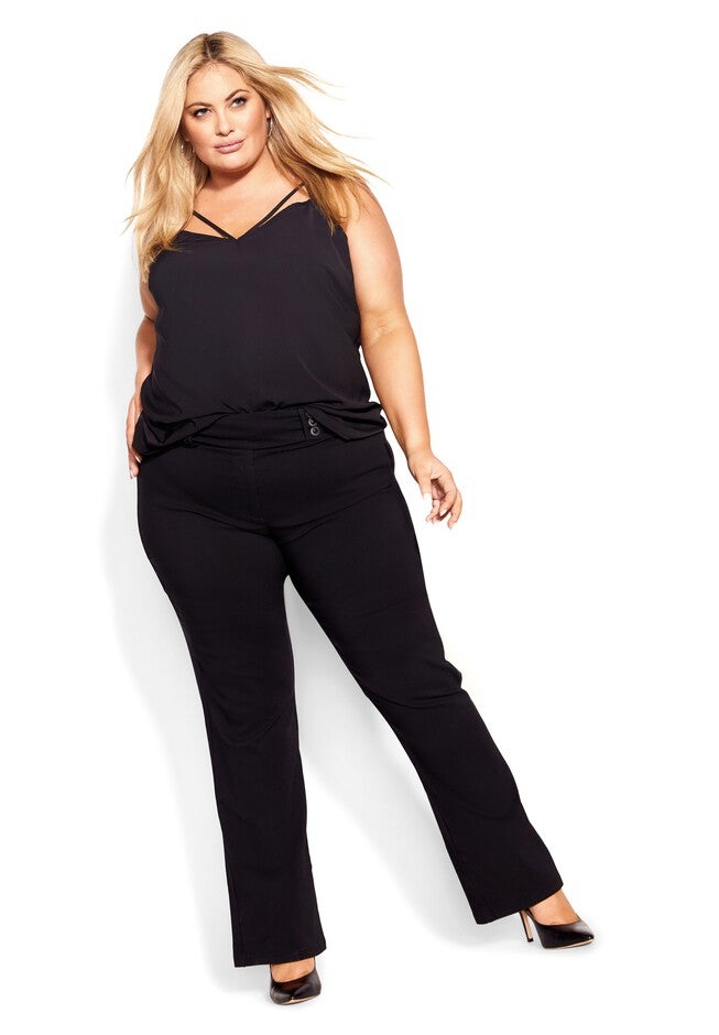 Smart Bengaline Pant - black, BLACK, hi-res image number 0