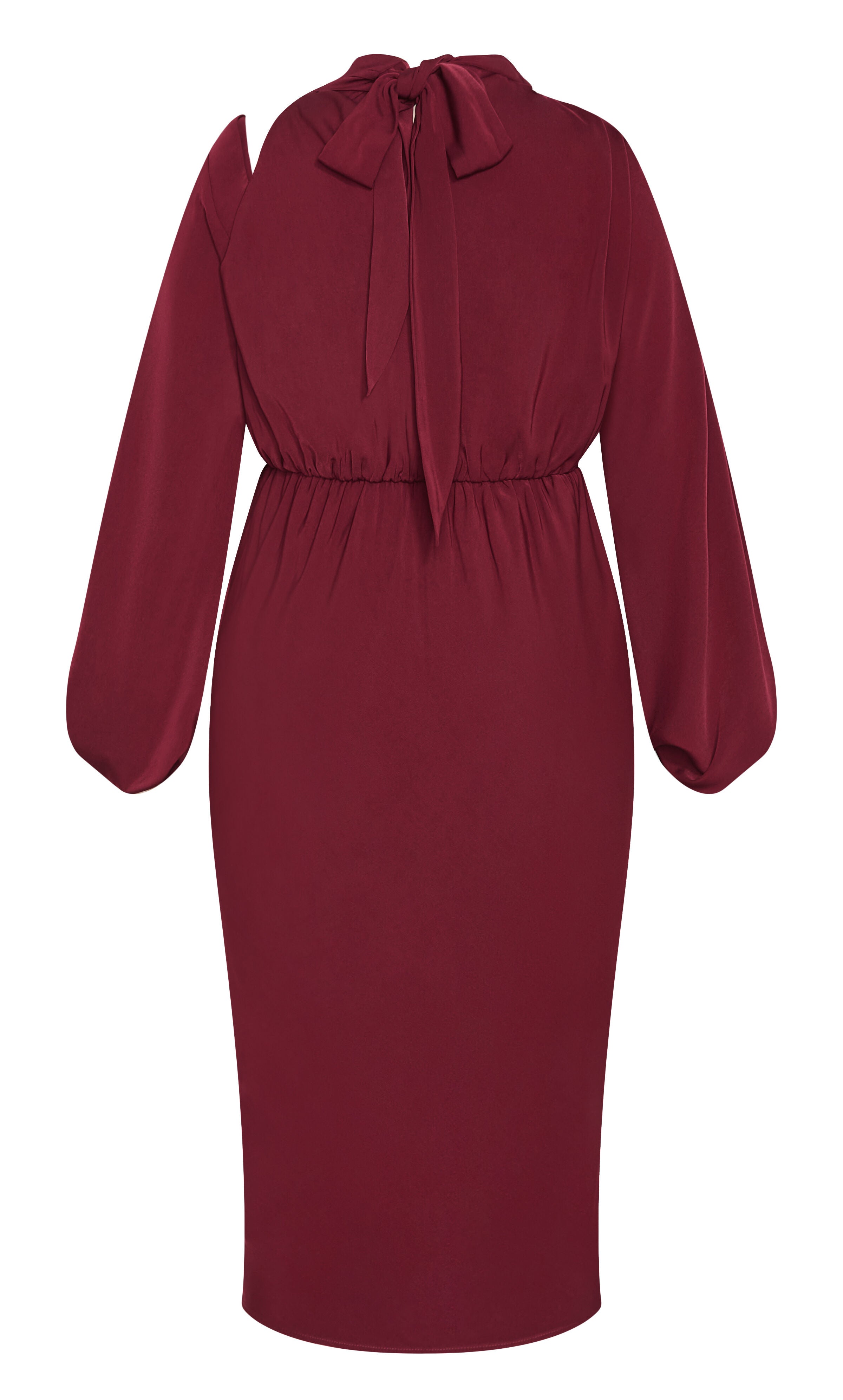 Jaylee Dress - burgundy, RED, alternate image number 4