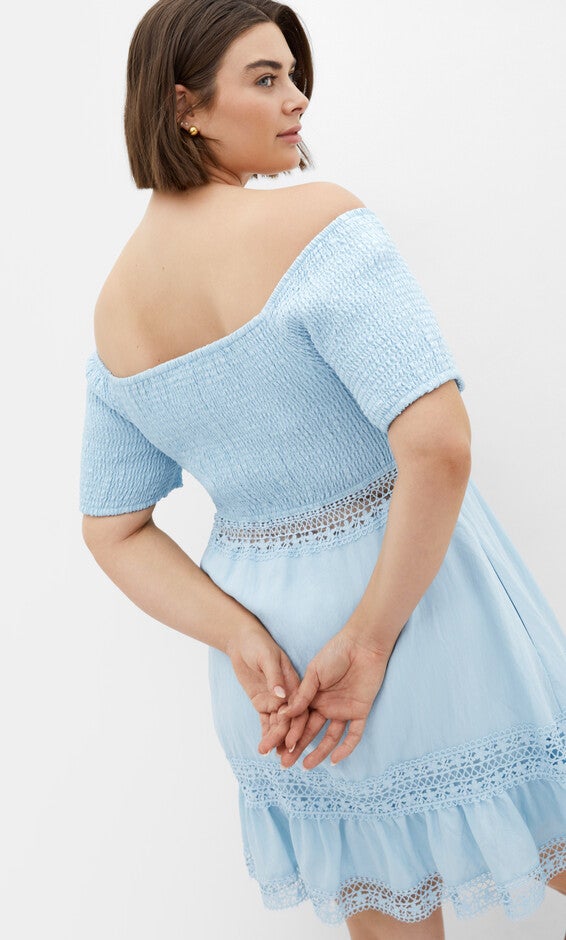Aura Dress - light blue, BLUE, alternate image number null