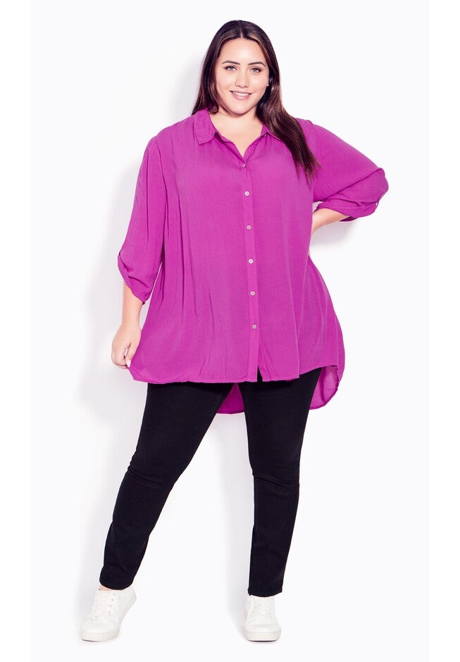 Island Breeze Tunic, PURPLE WINE, on-hover image number null
