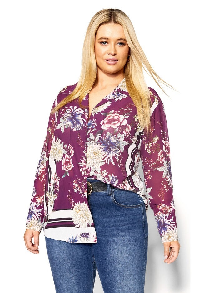 Sophia Shirt - seafoam, GREEN, hi-res image number null