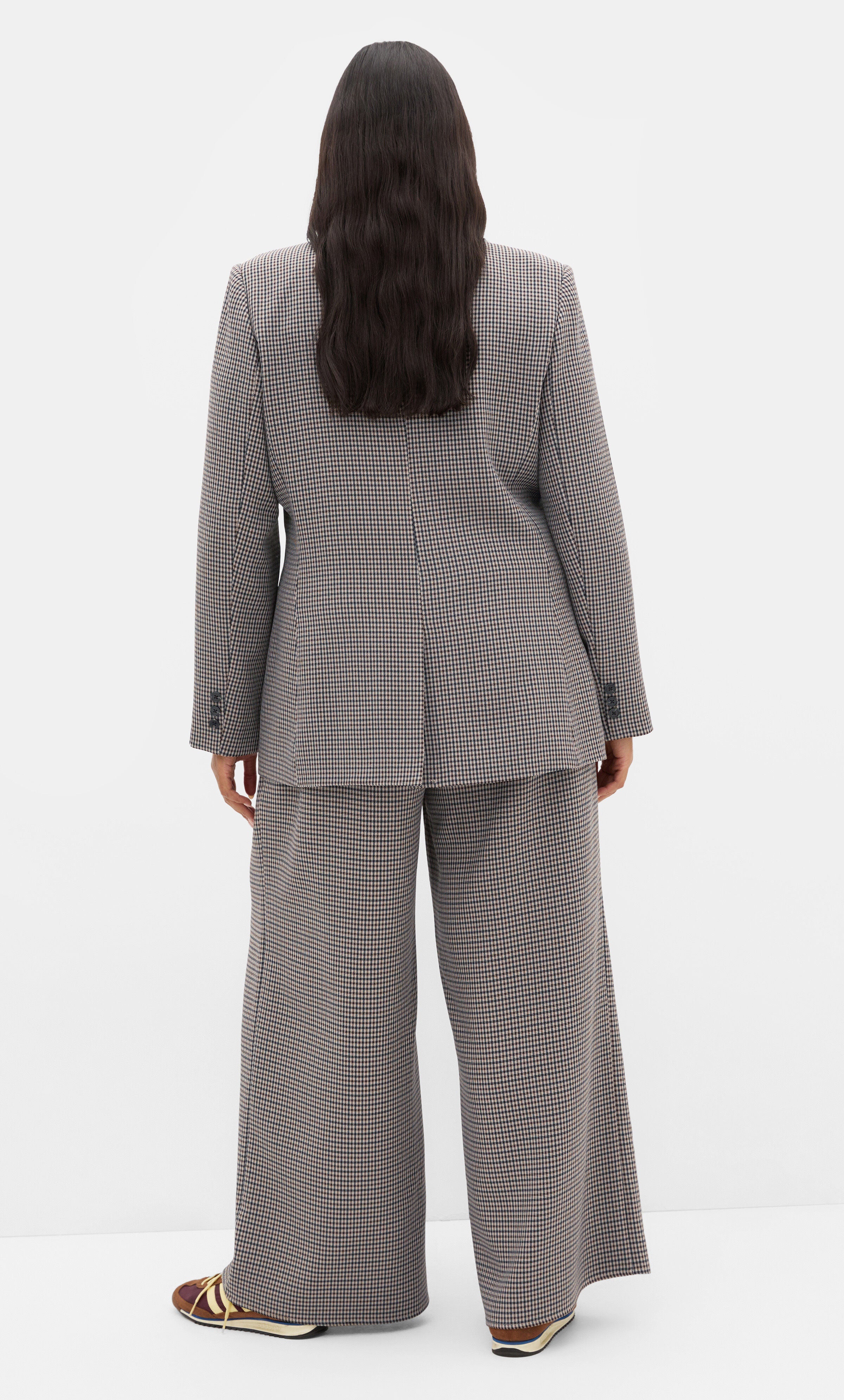 Tiana Plaid Jacket, BEIGE, alternate image number 2