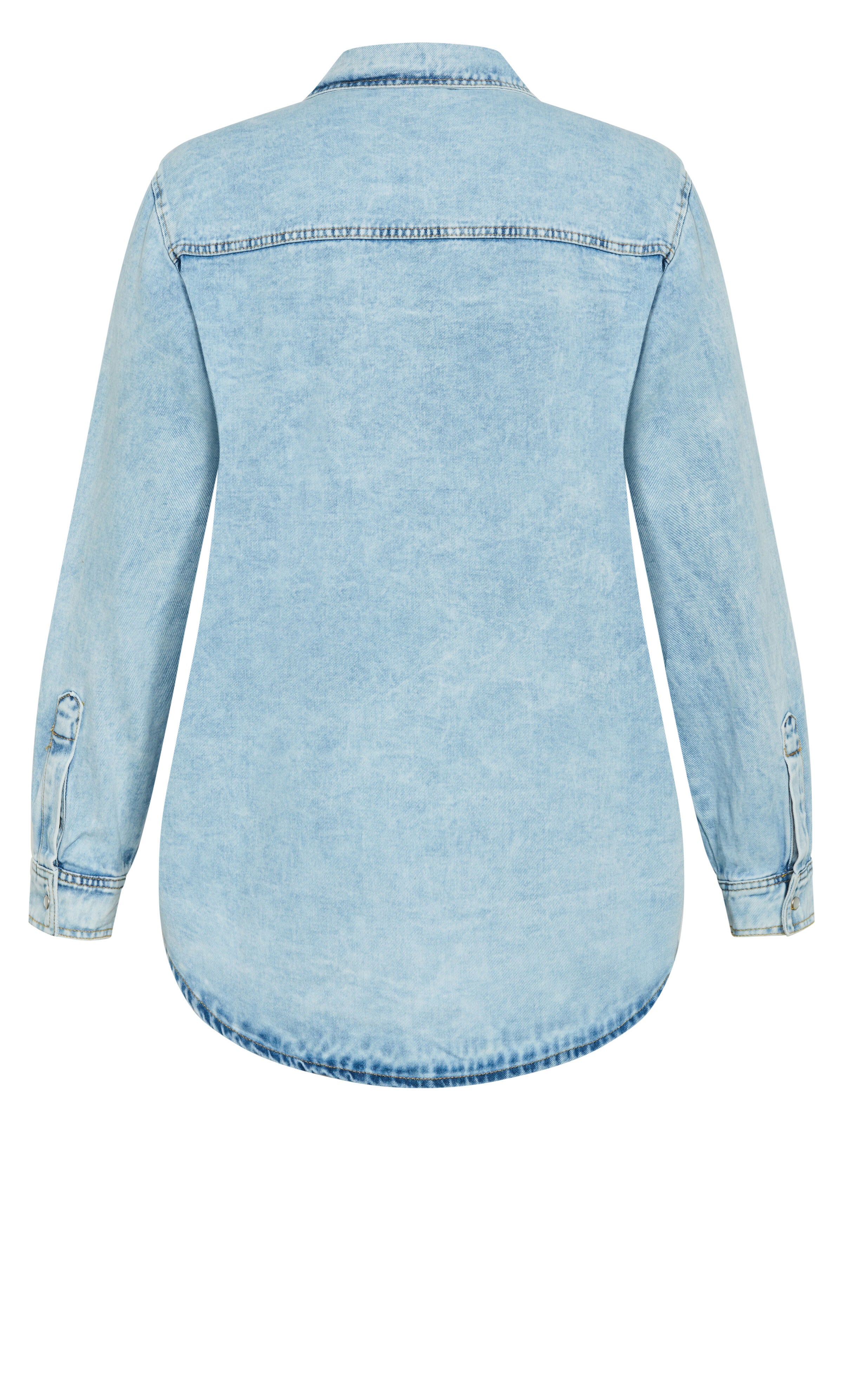 Denim Ivy Shirt - light denim, DENIM, alternate image number 6