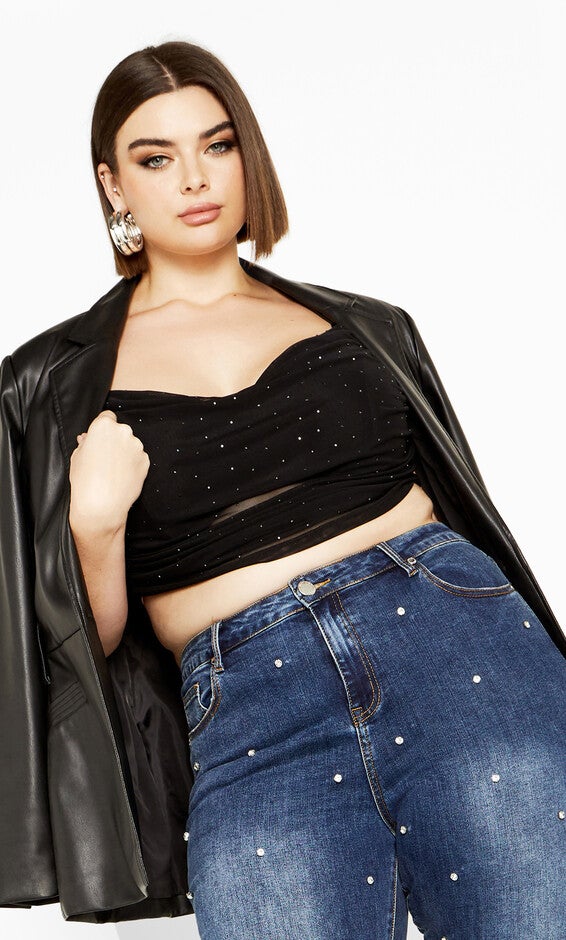 Kiera Top - black, BLACK, hi-res image number null