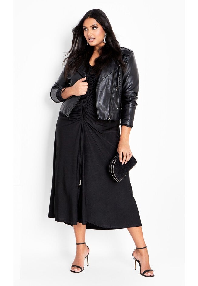 Avah Dress - black, BLACK, on-hover image number 1