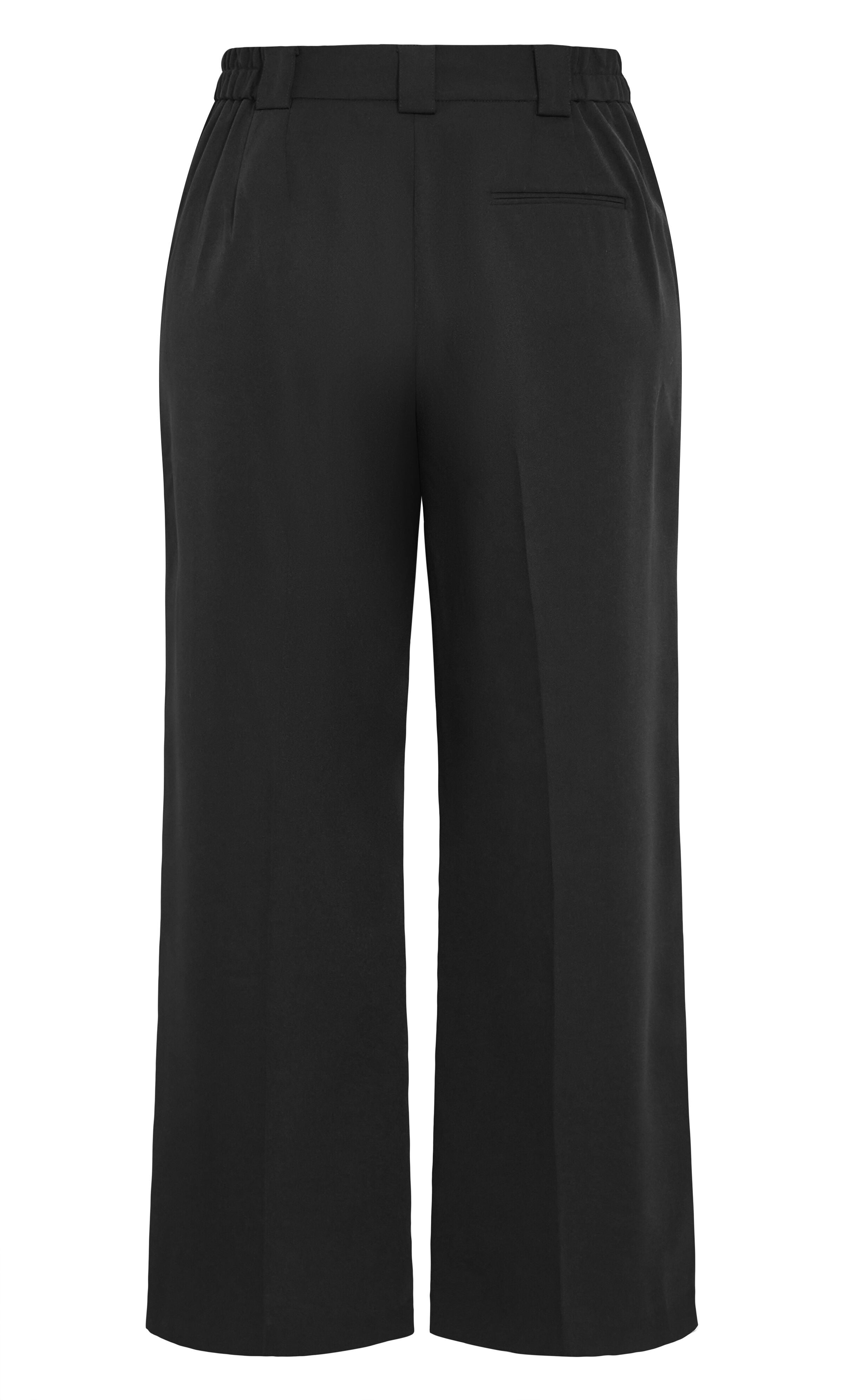 Jazmin Crepe Pant - black, BLACK, alternate image number 5