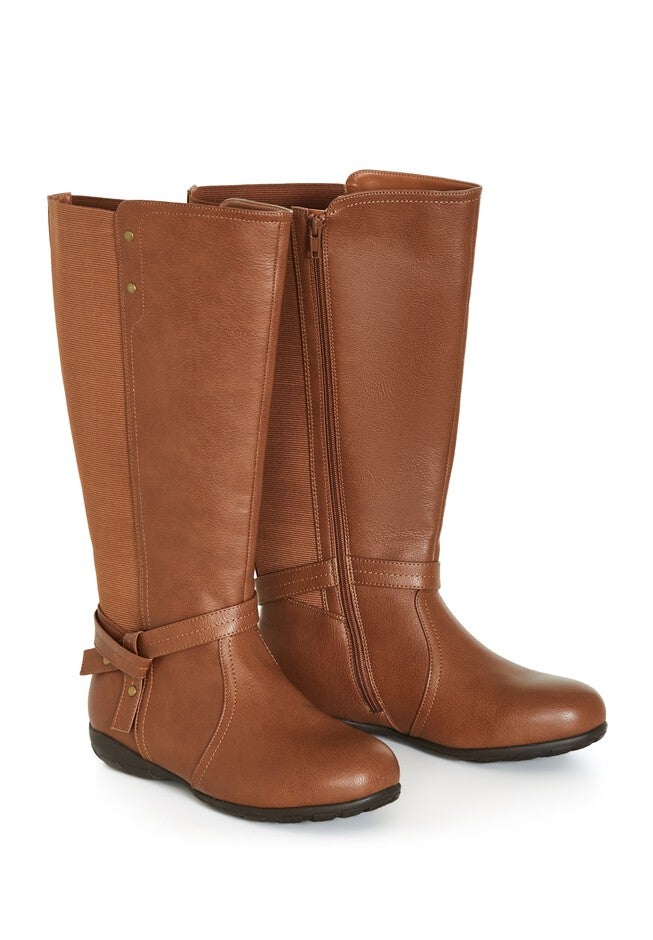 Vera Tall Boot, BROWN, alternate image number null