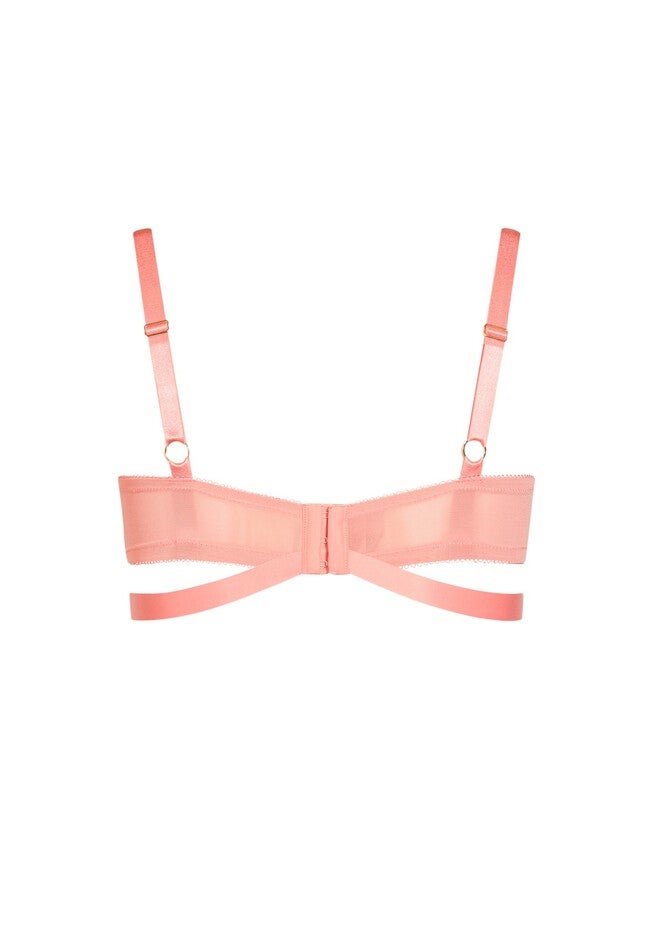 Avril Quarter Cup Bra - blush, PINK, alternate image number 3