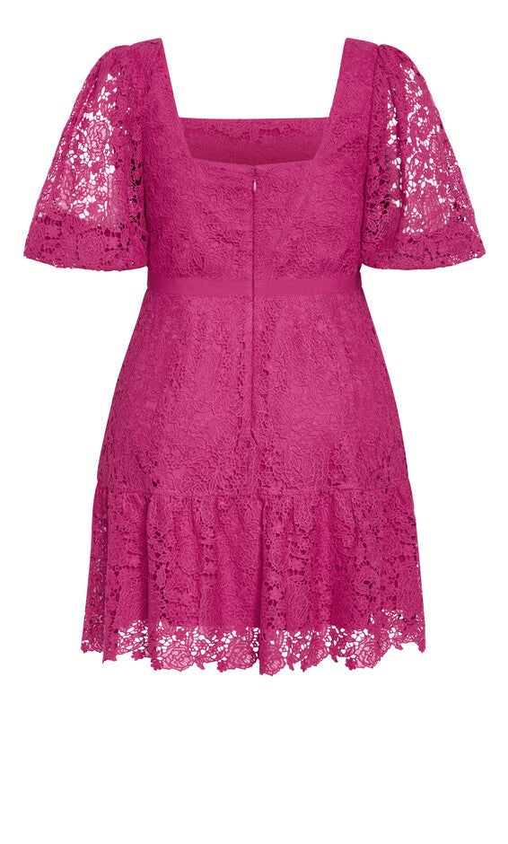 Priscilla Lace Dress - lilac rose, PINK, alternate image number null