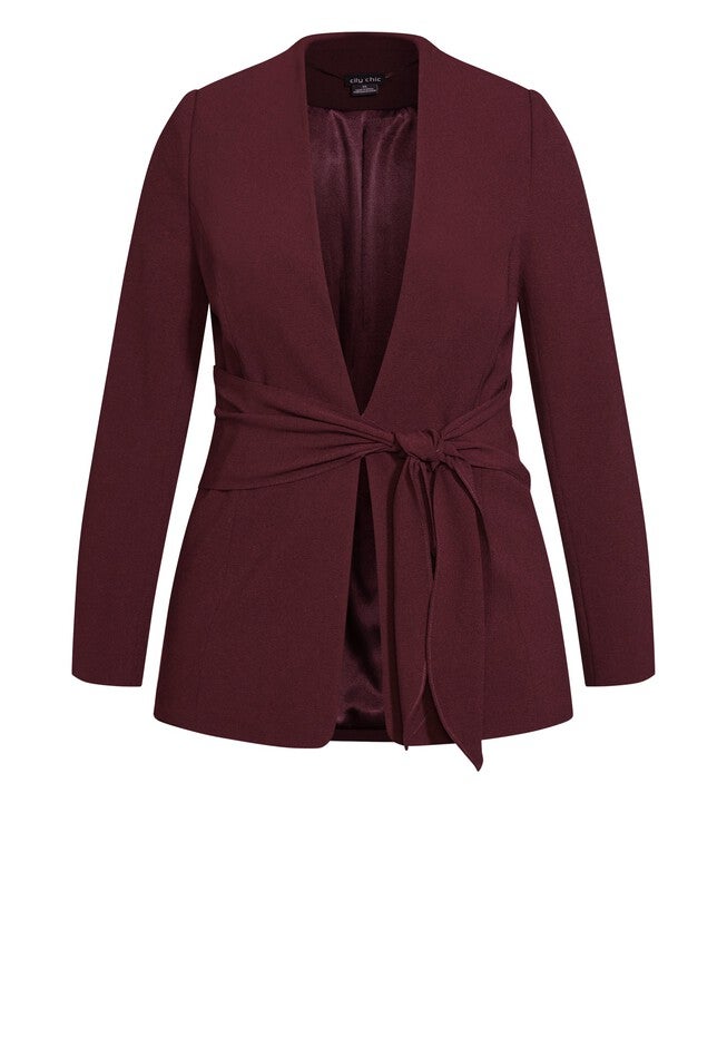 Elegance Jacket - oxblood, RED, alternate image number 3