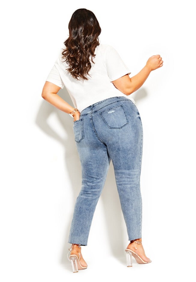 Harley So Jaded Skinny Jean - light wash, BLUE, alternate image number 4