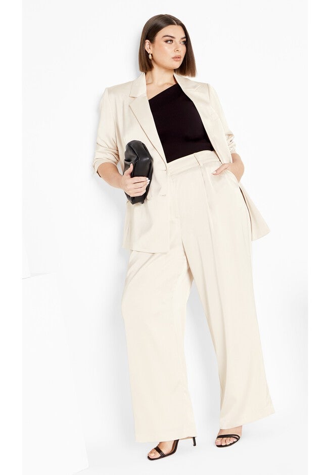 Rylie Pant - oat, WHITE, on-hover image number null