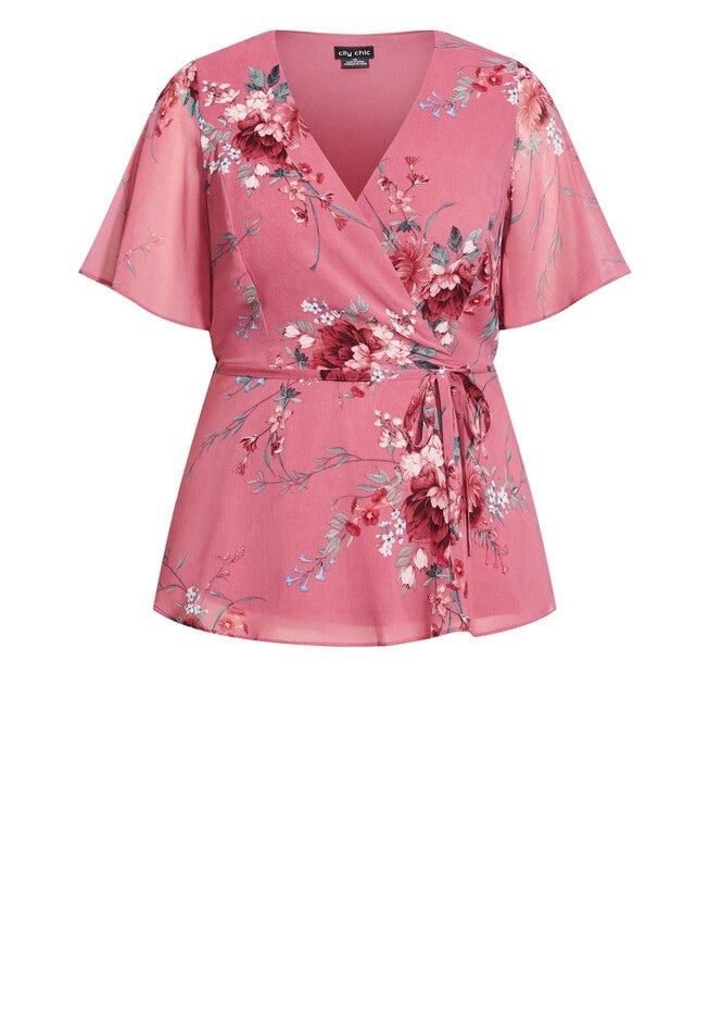 Josephine Top - rosey, PINK, alternate image number null