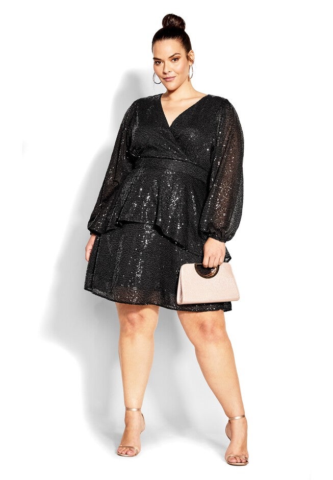Jocelyn Dress - black, BLACK, hi-res image number null