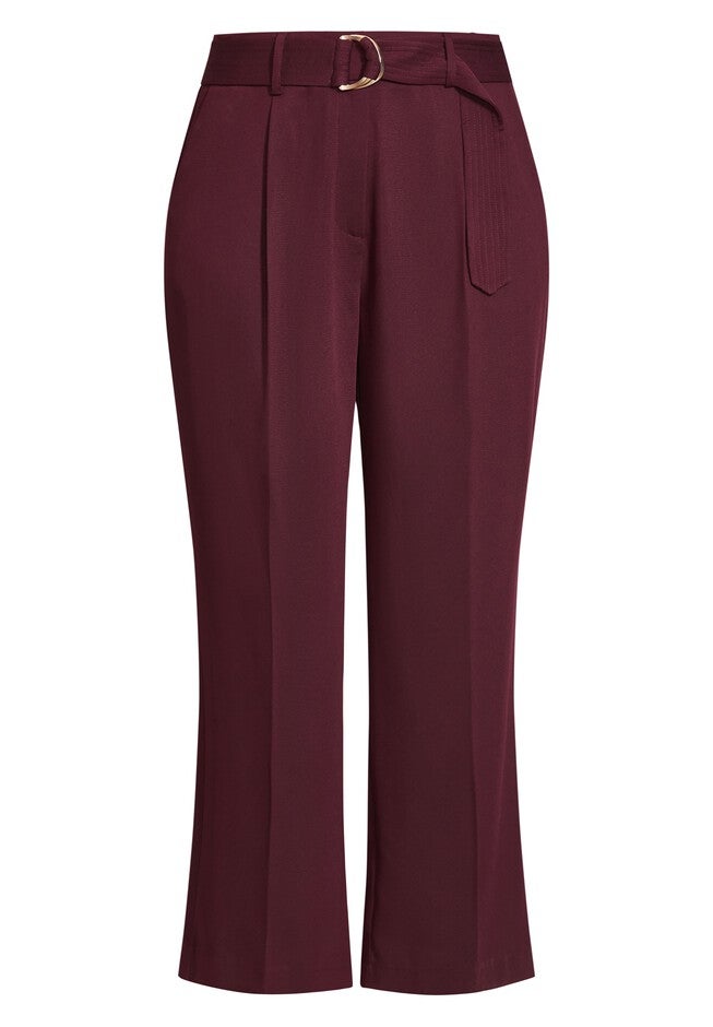 Quinn Pant - oxblood, RED, alternate image number null