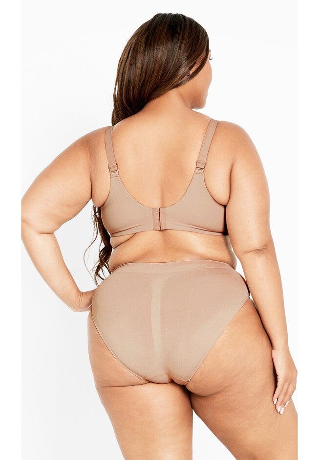 Wireless Back Smoother Bra, NATURAL, alternate image number null