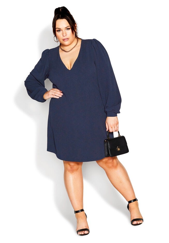 Quiero Dress - navy, BLUE, hi-res image number 0