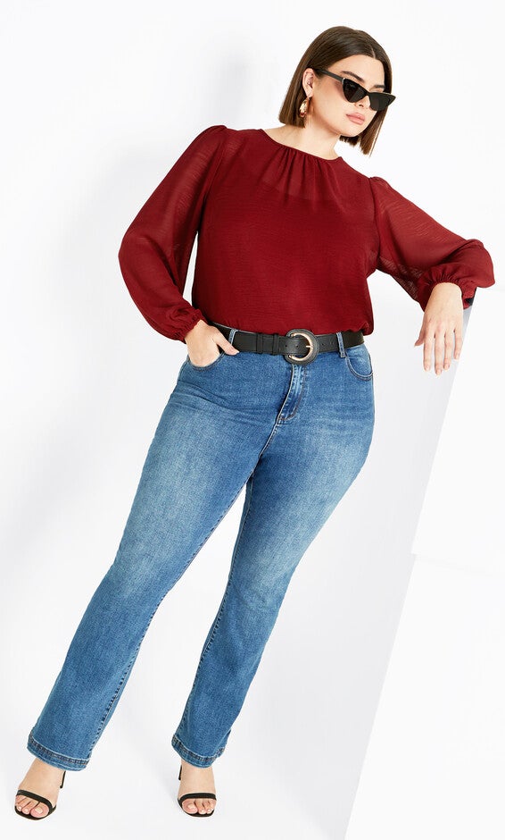 Freya Shirt - sienna, RED, alternate image number null