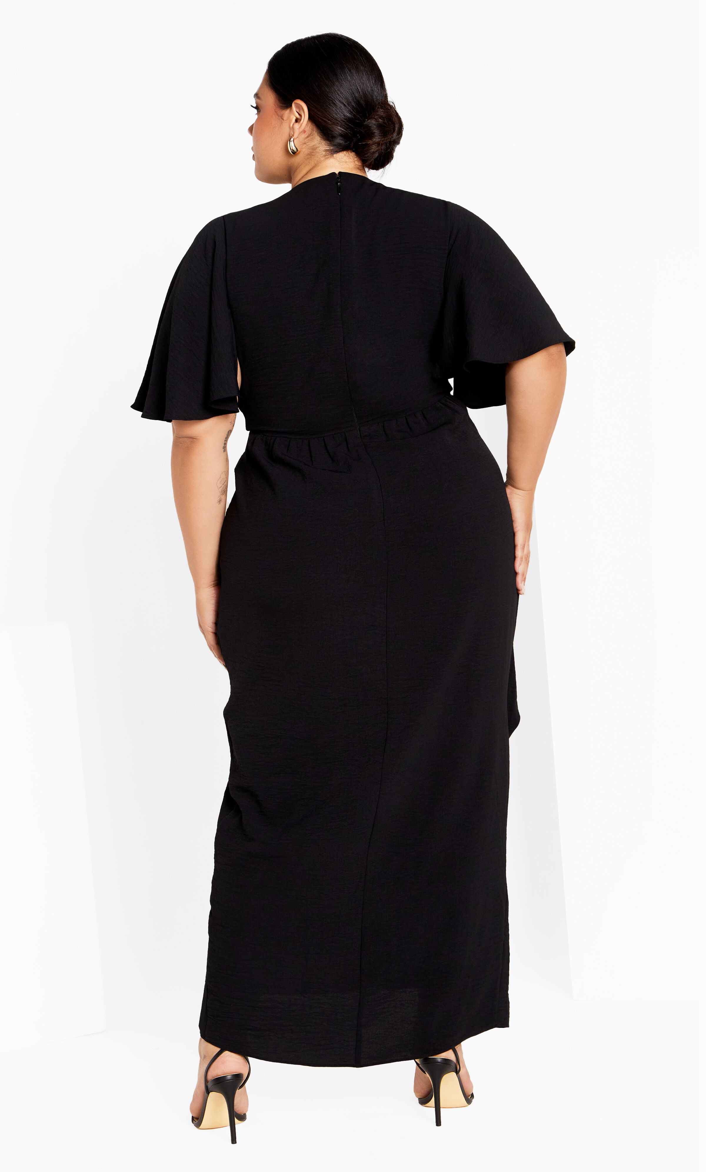 Braelynn Maxi Dress - black, BLACK, alternate image number 2
