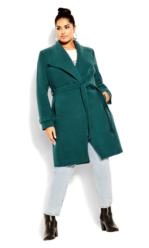 So Chic Coat - alpine, GREEN, alternate image number 5