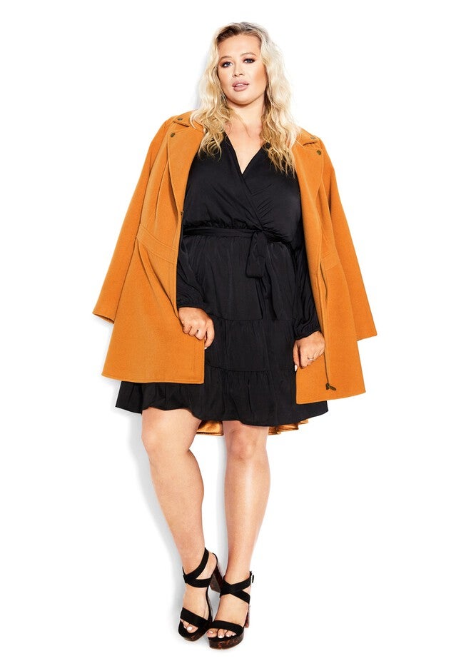 Pretty Tier Dress - black, BLACK, alternate image number null
