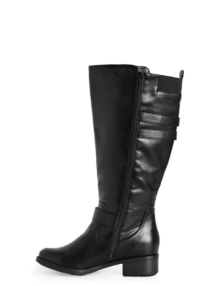 Mavis Tall Boot, BLACK, alternate image number null