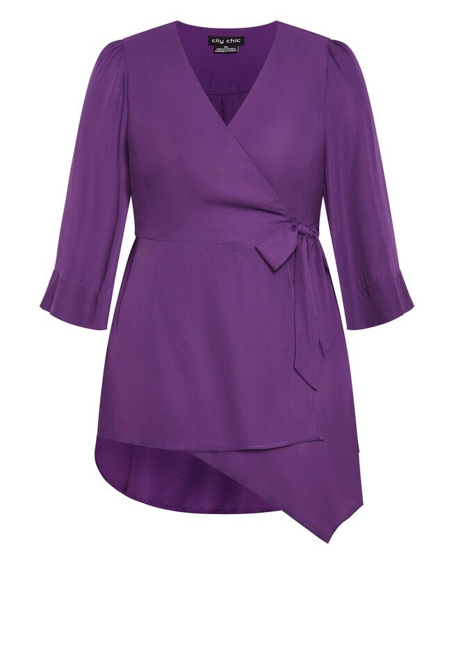 Shibara Vibes Top - petunia, PURPLE, alternate image number null