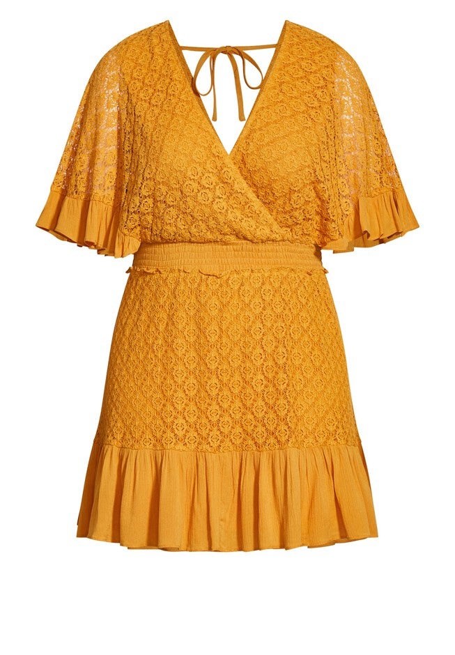 Sweet Escape Dress - honey, YELLOW, alternate image number 2