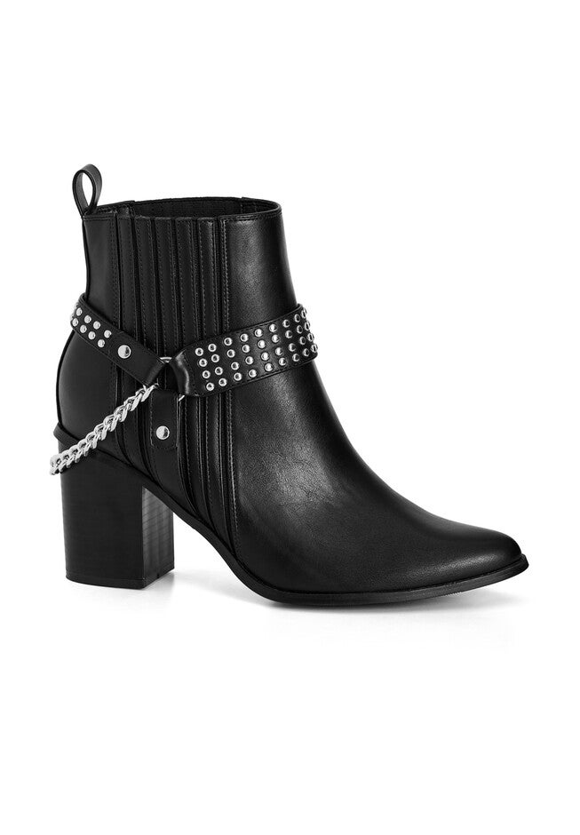 WIDE FIT Kiera Ankle Boot - black, BLACK, hi-res image number null