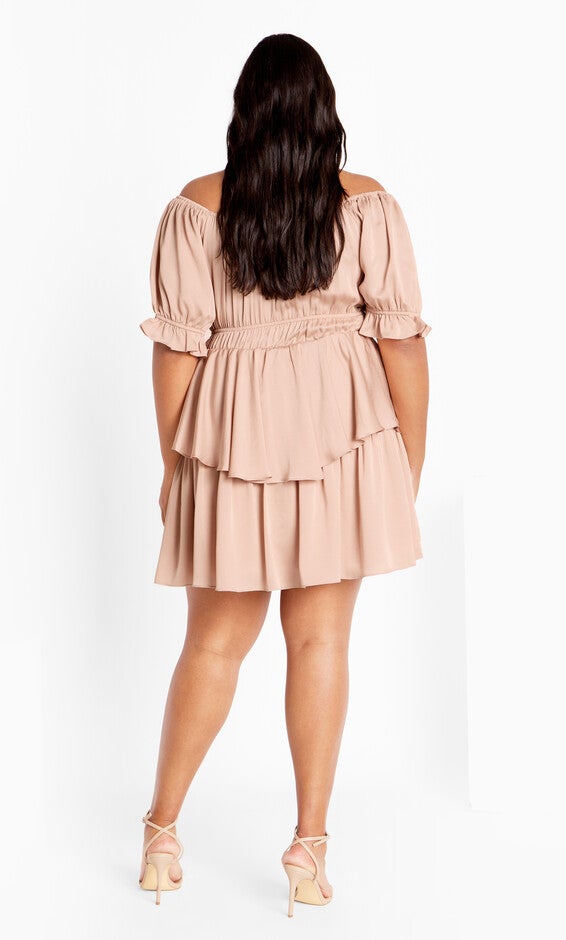 Nia Dress - rose gold, PINK, alternate image number null