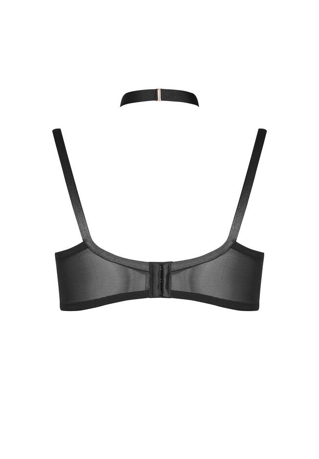 Hollie Underwire Demi Bra - black, BLACK, alternate image number 2