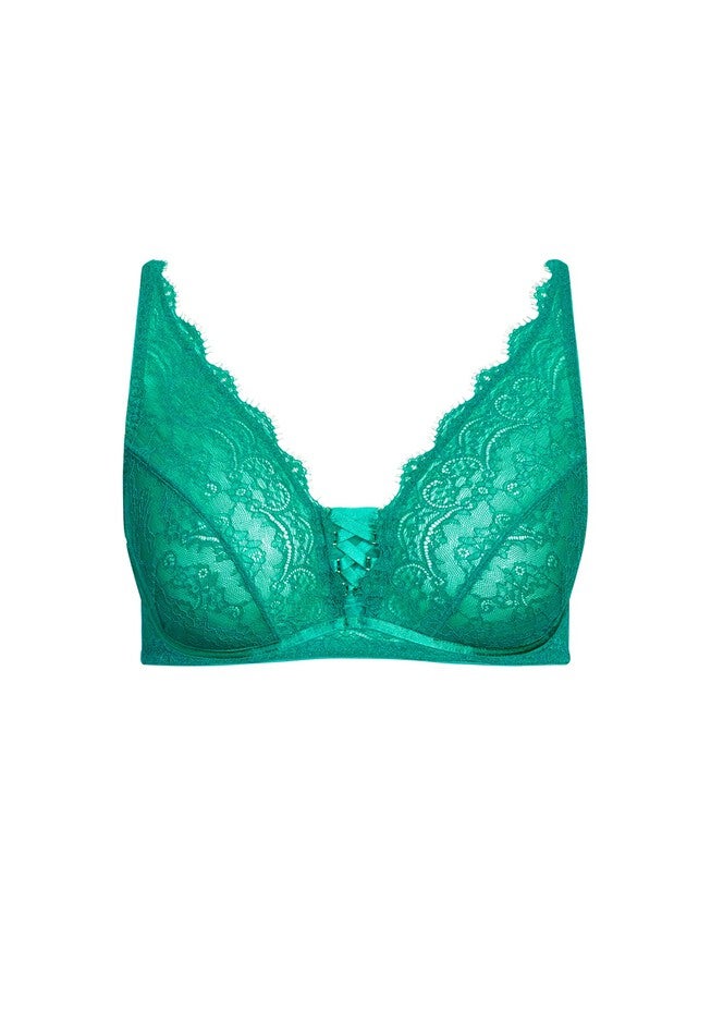 Melody Underwire Bra - lapis, GREEN, alternate image number 3