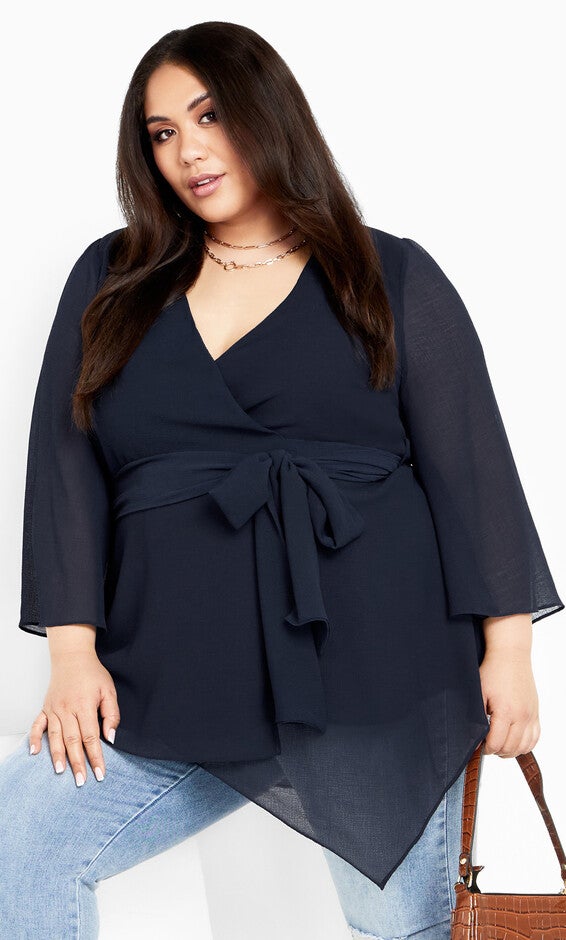 Arya Top - navy, BLUE, hi-res image number 0