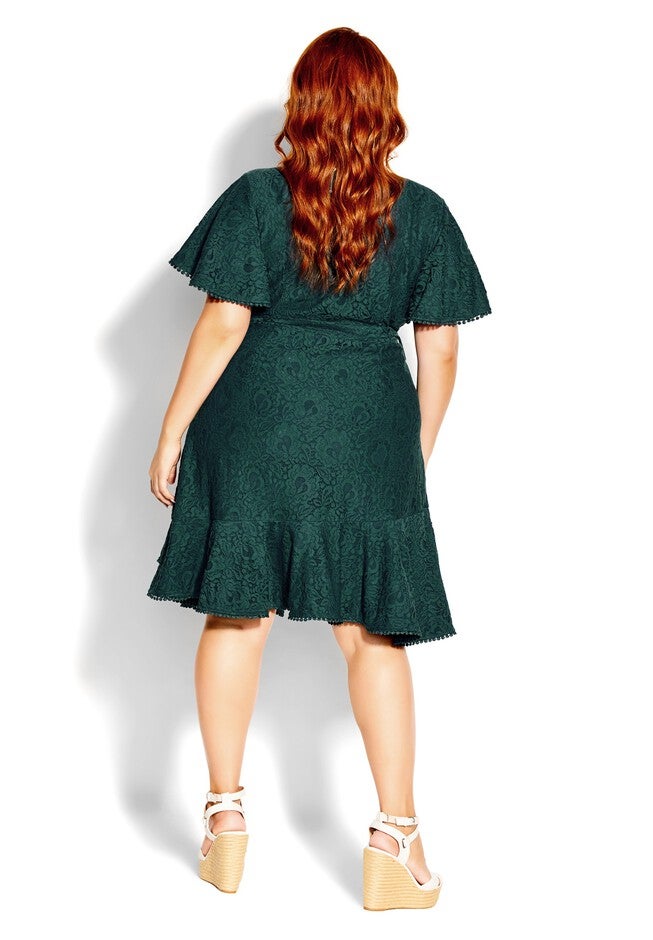 Sweet Love Lace Dress - jade, GREEN, on-hover image number 1