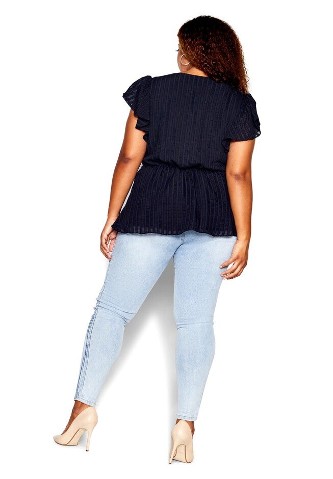 Evoke Top - navy, BLUE, alternate image number null