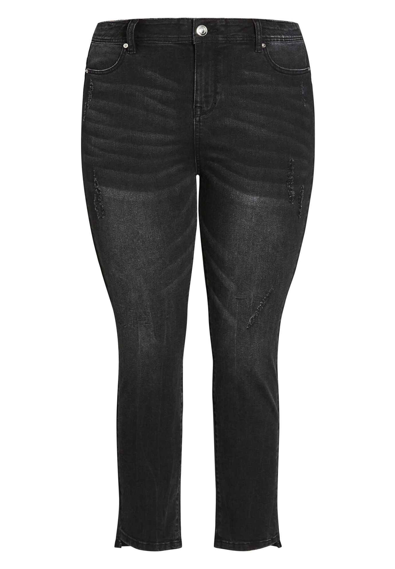 Status Skinny Jean, WASHED BLACK, alternate image number 5