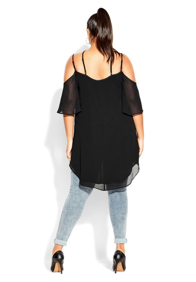 Claudia Top - black, BLACK, alternate image number null