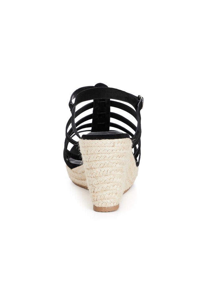 Millie Wedge - black, BLACK, alternate image number 2