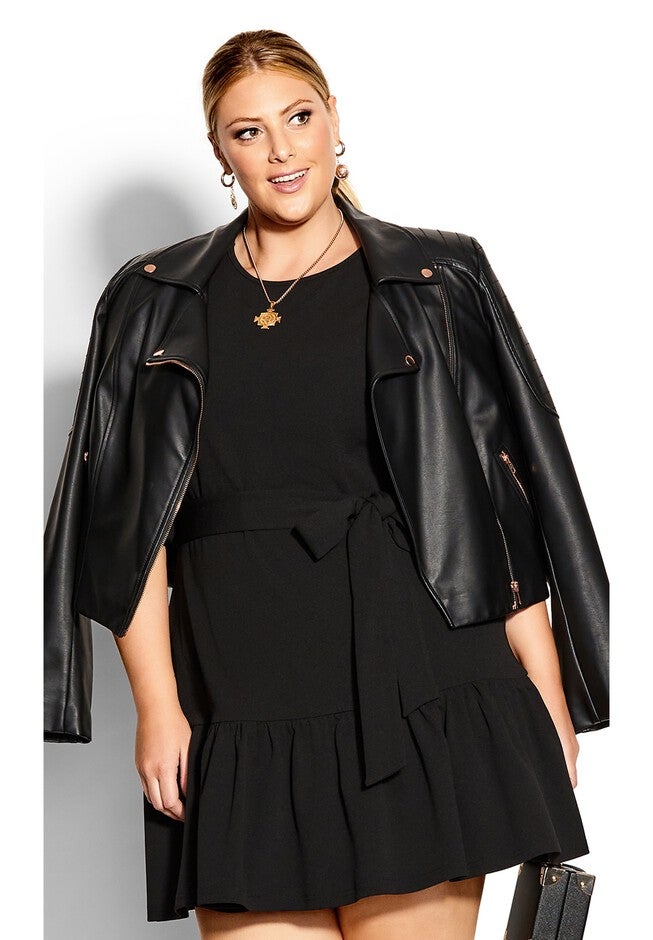 Love Me Knot Dress - black, BLACK, alternate image number null