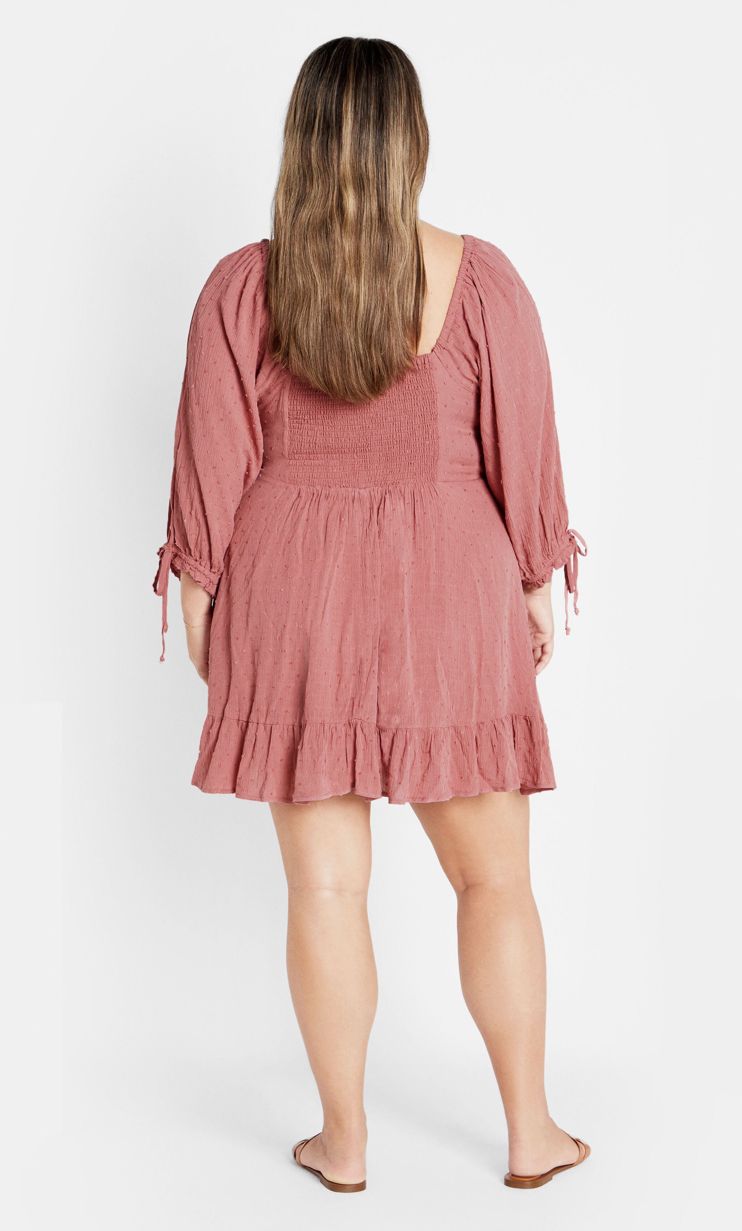 Allegra Mini Dress - rosewood, ROSEWOOD, alternate image number 4