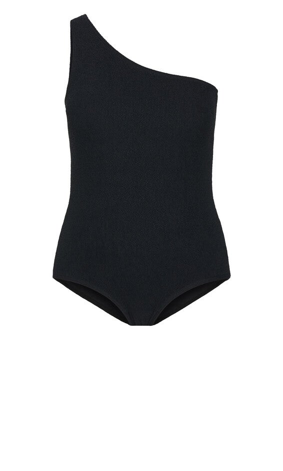 Izzy One Shoulder 1 Piece - black, BLACK, alternate image number 3