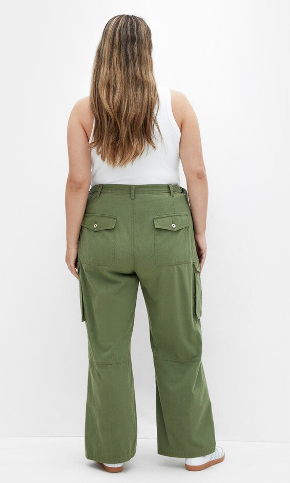 Mia Cargo Pant - olive, GREEN, alternate image number null