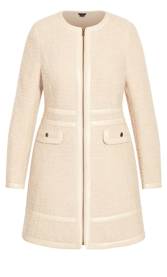 Winter Escape Coat - buff, BEIGE, alternate image number null