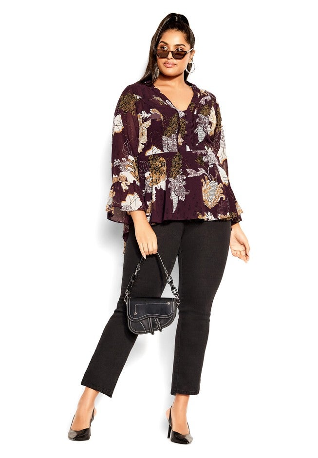 Ciela Top - purple, PURPLE, on-hover image number null