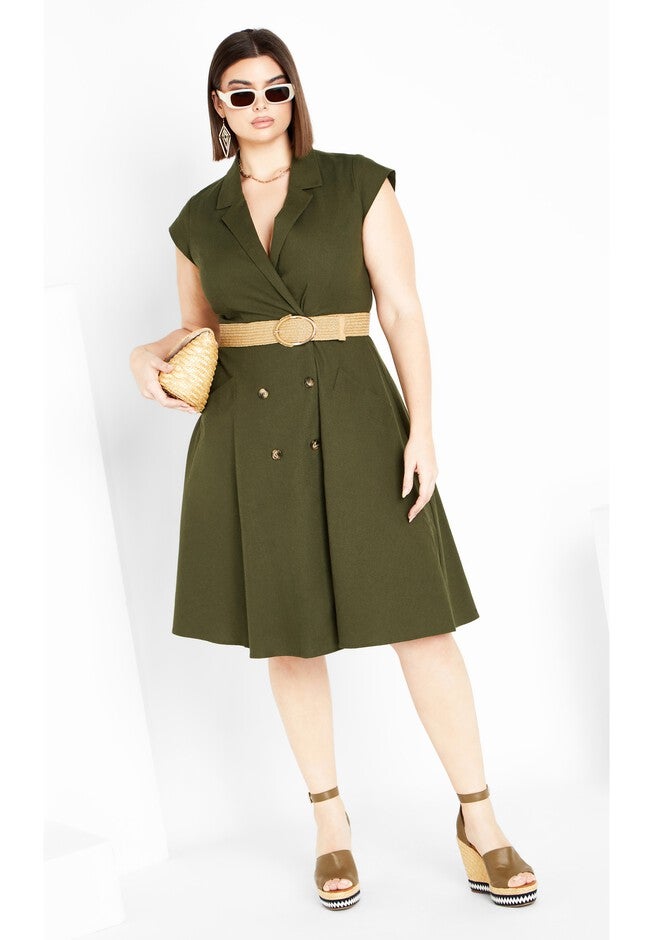 Lafayette Love Dress - jungle, GREEN, on-hover image number null