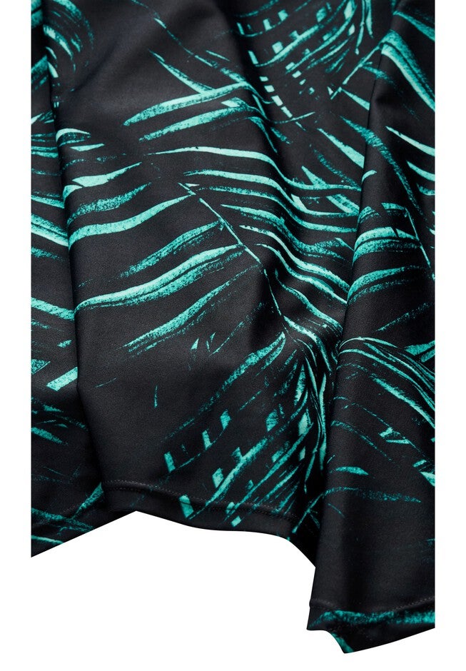 Icon Print Swimdress, AQUA TROPICS PRINT, alternate image number 4