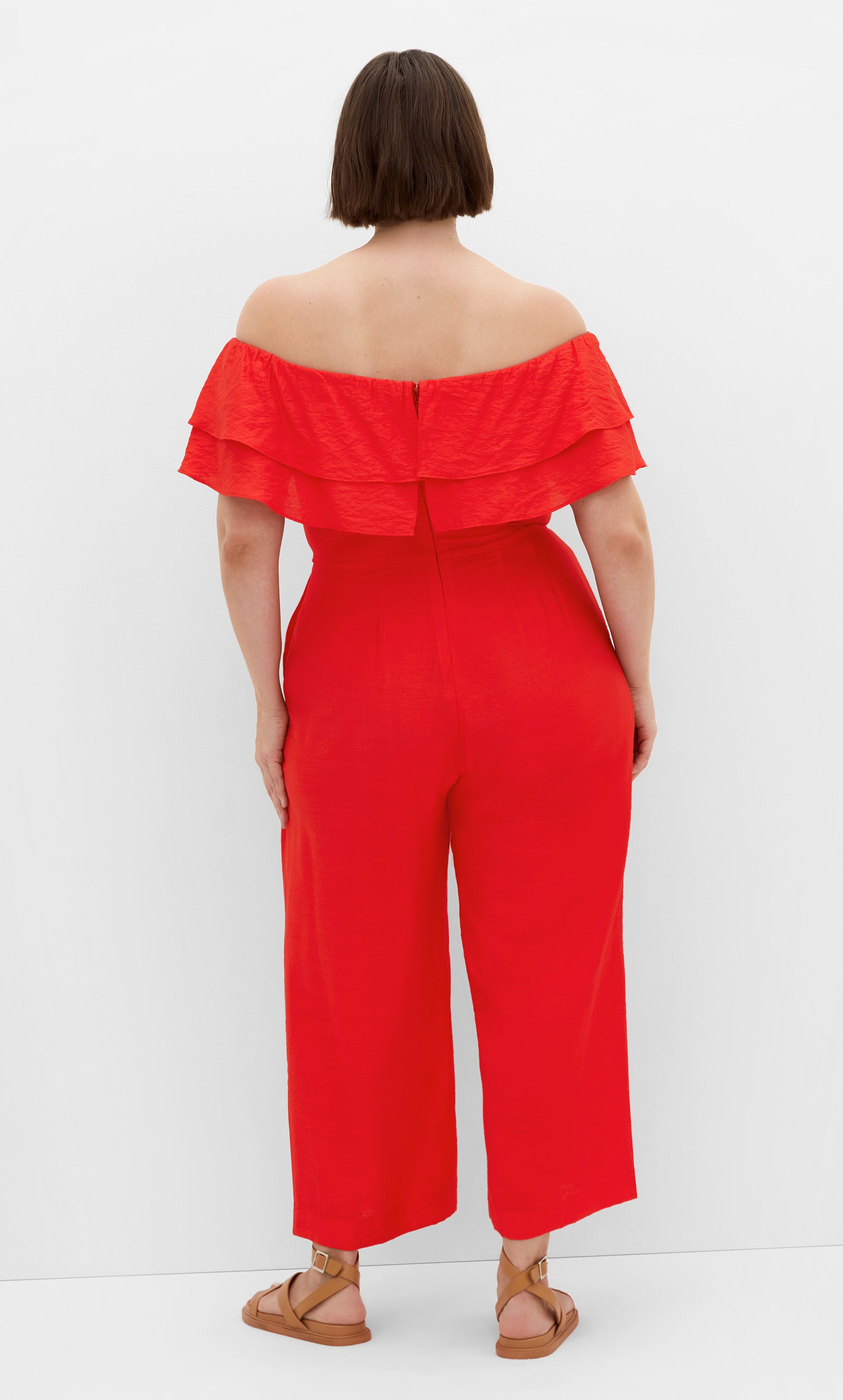 Poppy Jumpsuit - coral, ORANGE, alternate image number 2