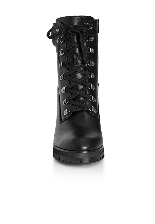 WIDE FIT Watson Ankle Boot - black, BLACK, alternate image number null