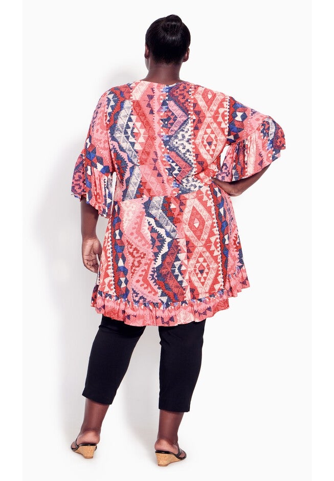 Harper Print Tunic, BANDANA, alternate image number null