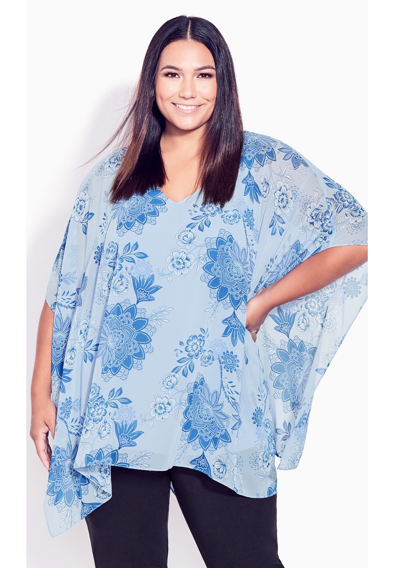 Avenue Bella Overlay Top